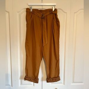 Anthropologie Cropped Casual Pant - XL
